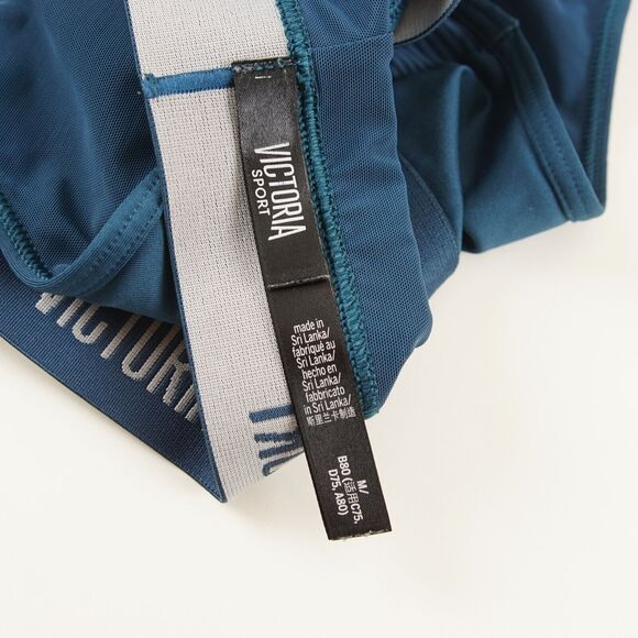 Victoria Secret Teal Sports Bra Womens Sz M - Picture 4 of 5